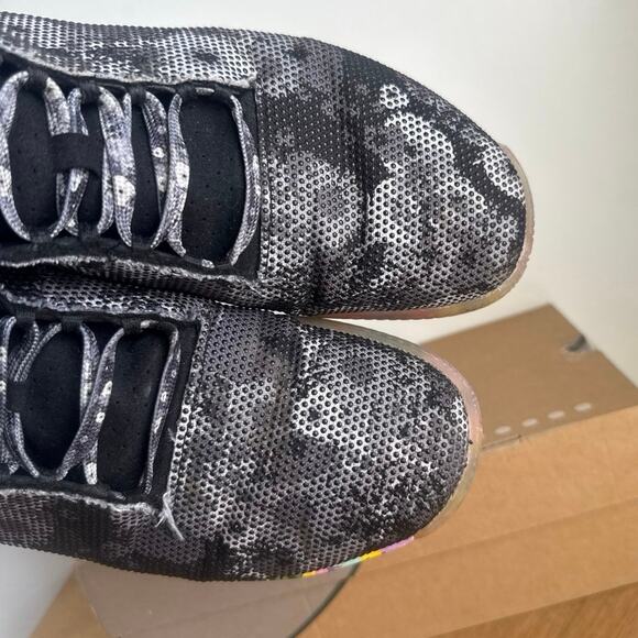NOBULL Court Mid Top ‘Black Floral’ Men Sneakers - SZ Men 11.5 - Women 13 main image 6